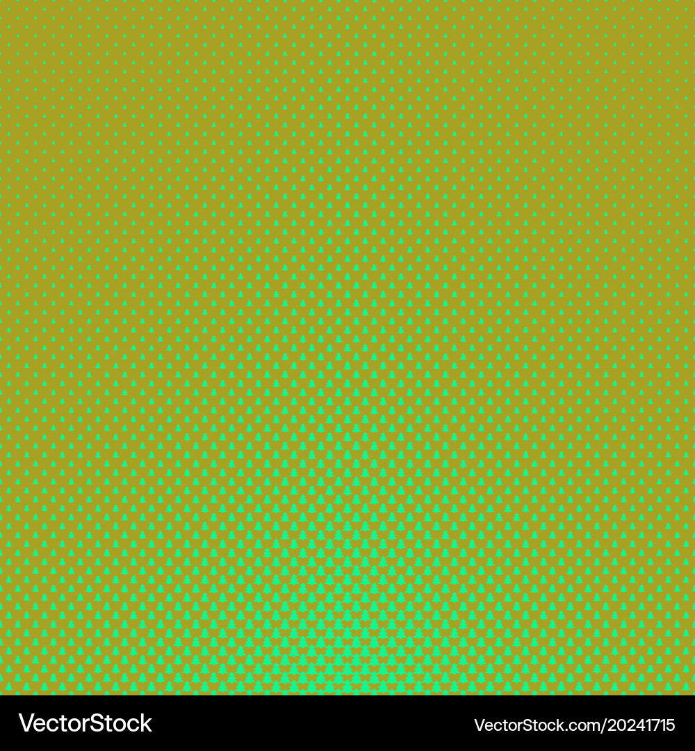 Geometrical pine tree forest pattern background vector image