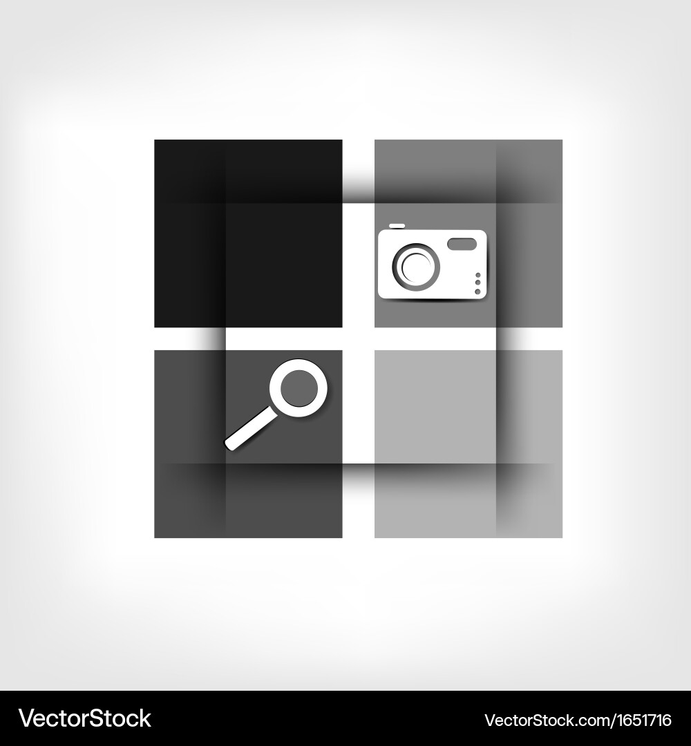 Blank for text with infographic elements and web Vector Image