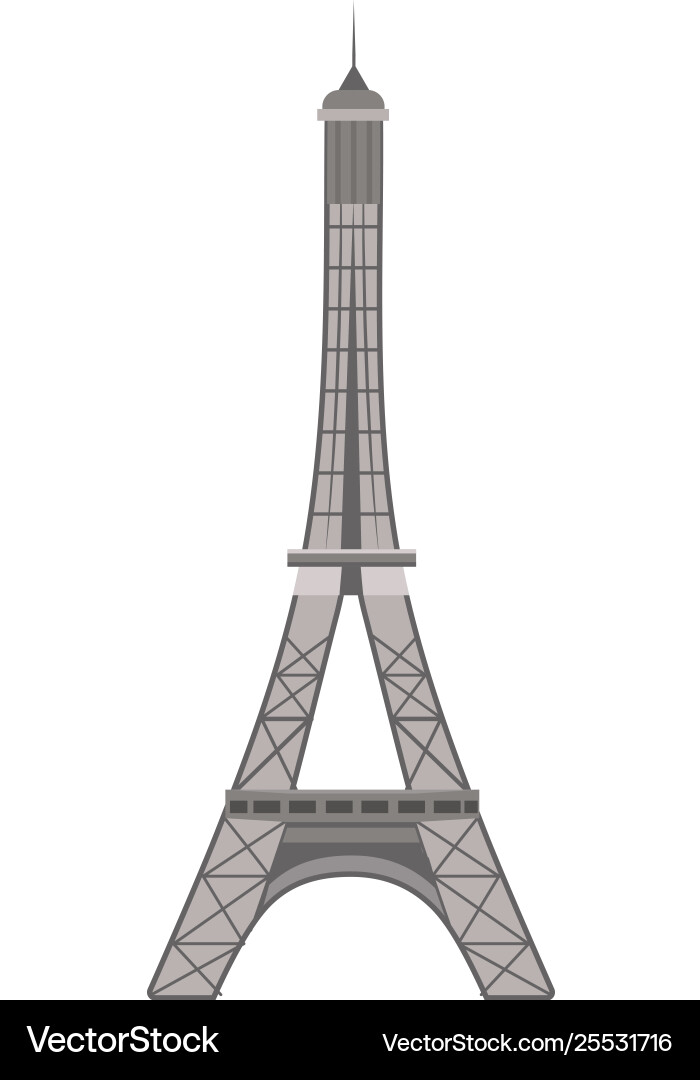 Eiffel tower design Eiffel tower design Vector Image