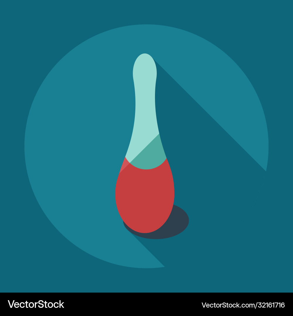 Flat modern design with shadow icons varnish Flat modern design with shadow icons varnish vector image