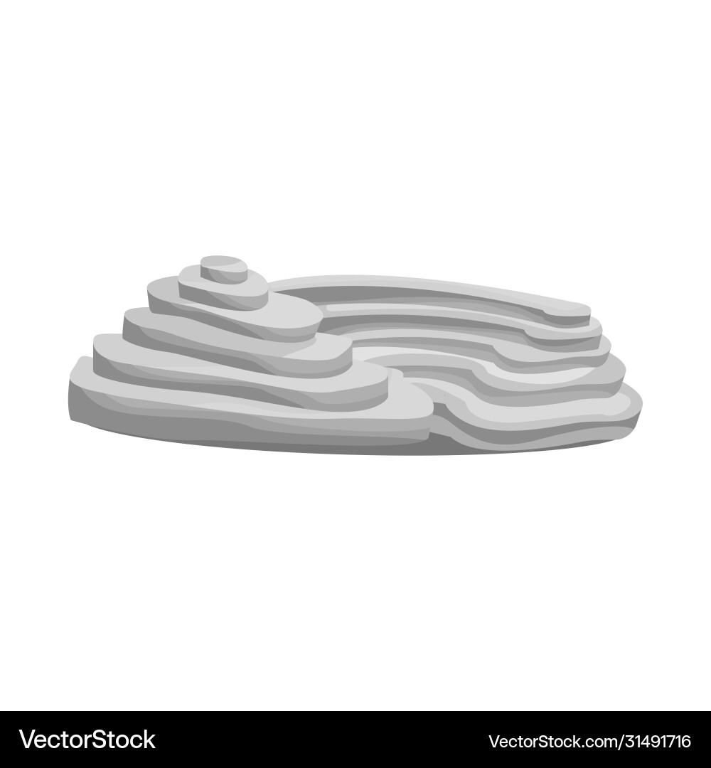 Isolated object rice and field symbol set Vector Image