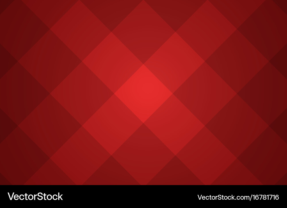 Red abstract background with a pattern of squares Vector Image