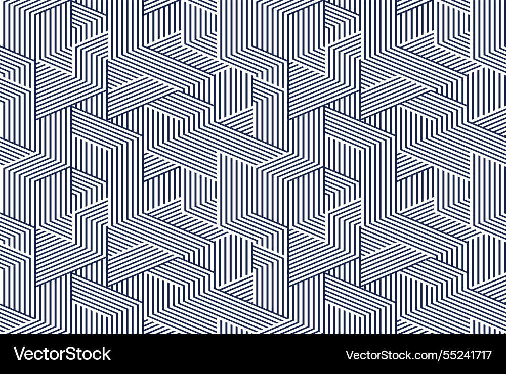 Cubic surreal maze seamless pattern trippy unreal Cubic surreal maze seamless pattern trippy unreal vector image