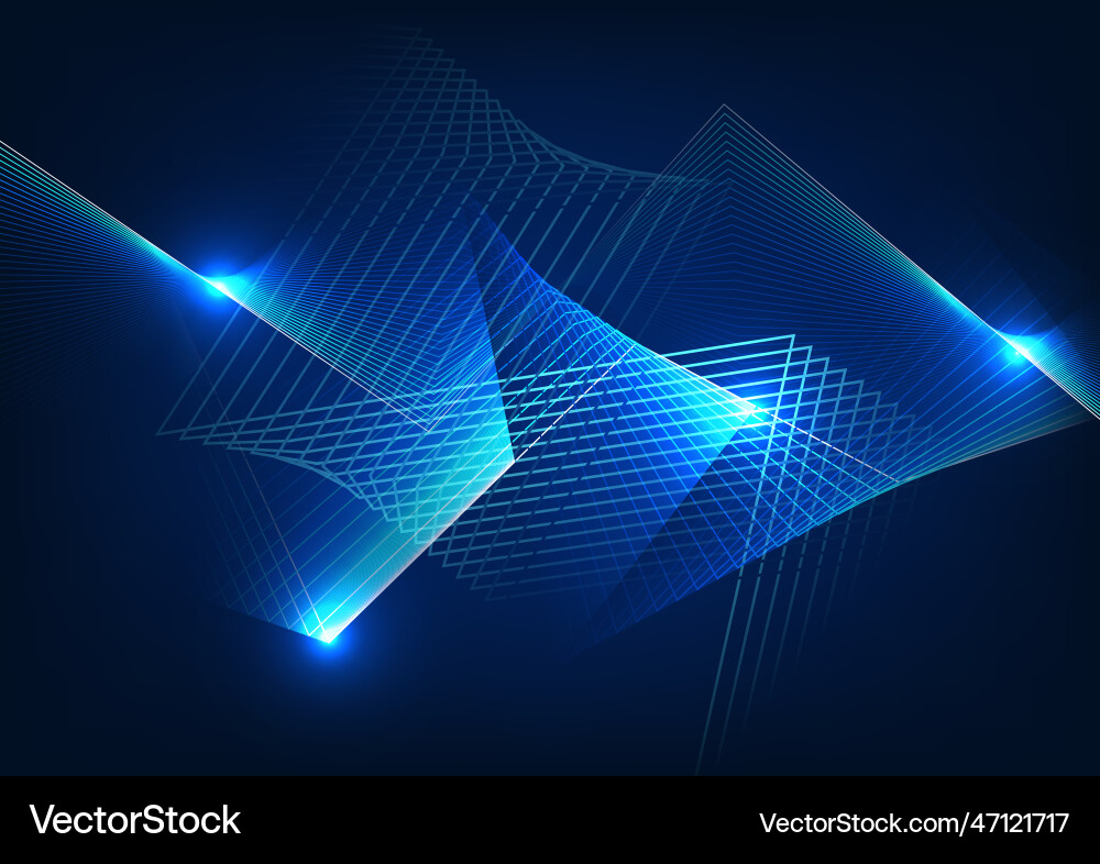 Global internet network connection technology Global internet network connection technology vector image