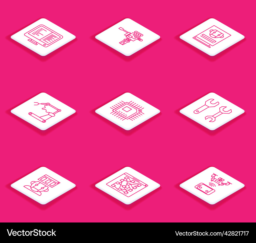 Set line computer monitor screen user manual Set line computer monitor screen user manual vector image
