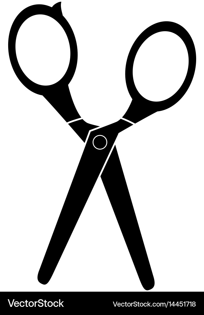 Isolated scissors icon image Vector Image