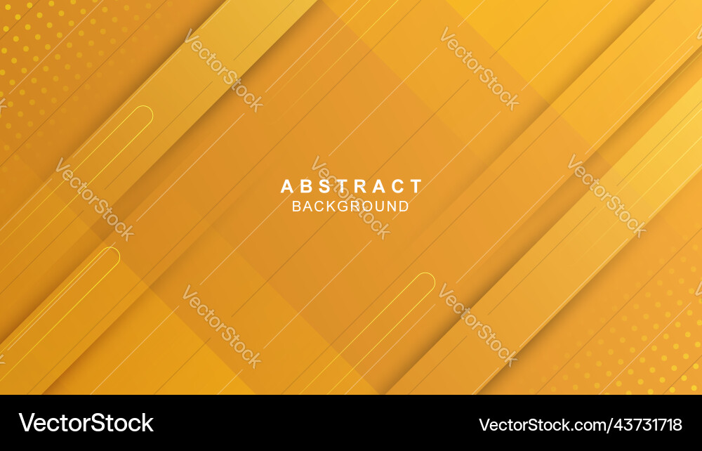 Modern 3d shapes background with diagonal style vector image