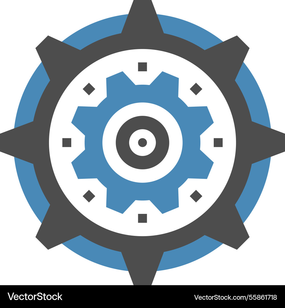 Production flat web icon concept Royalty Free Vector Image