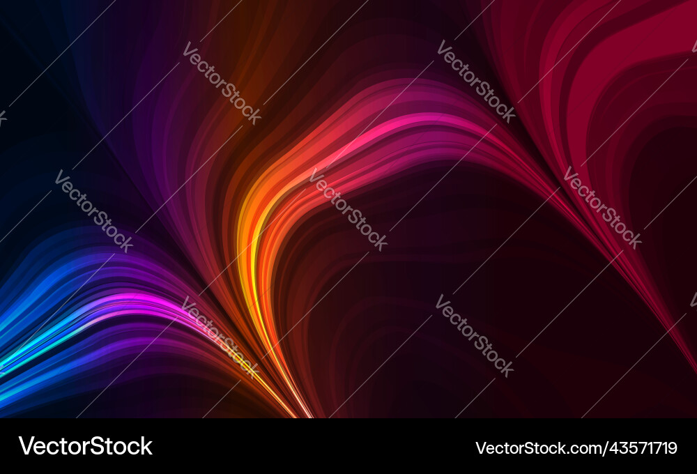 Abstract colorful flow background Abstract colorful flow background vector image
