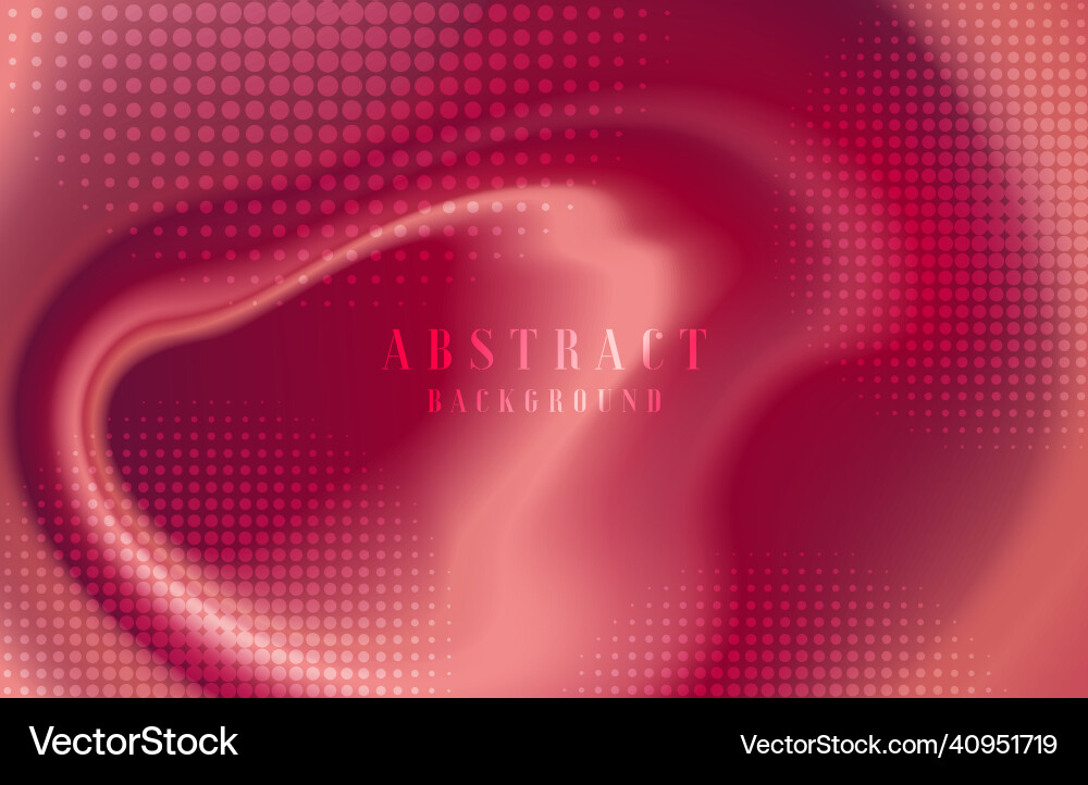Abstract gradient red colorful design vector image