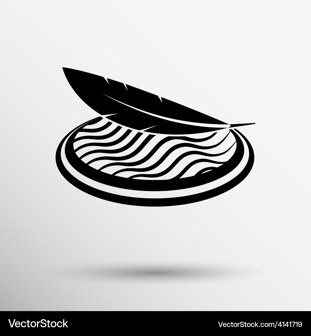 Button stylized icons set vector image