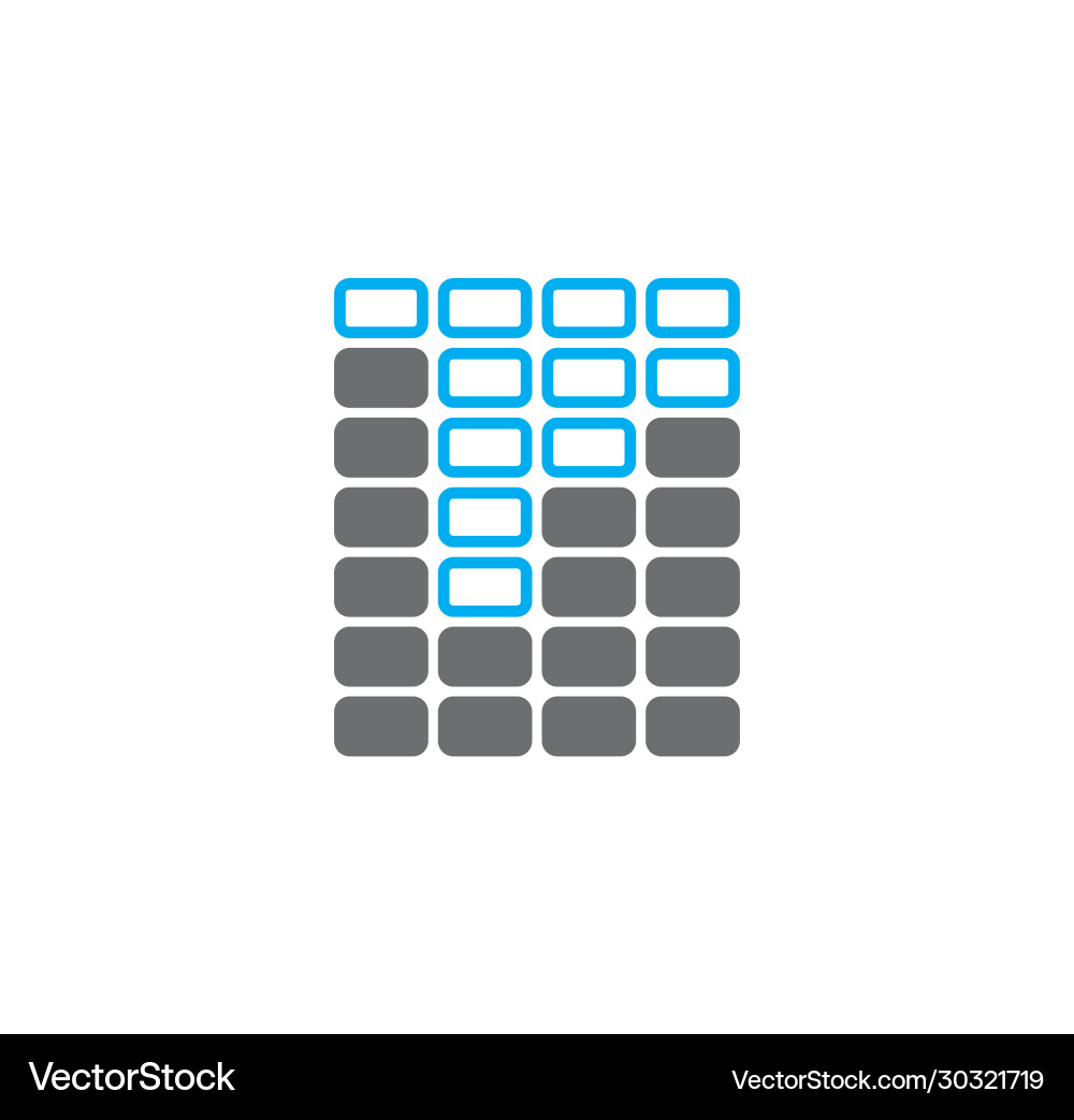 Equalizer related icons set on background Equalizer related icons set on background vector image