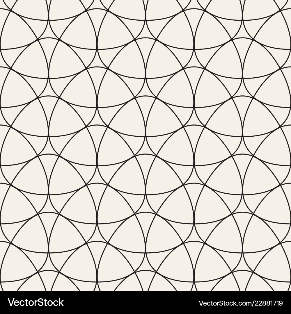Geometric Lattice Pattern vector image