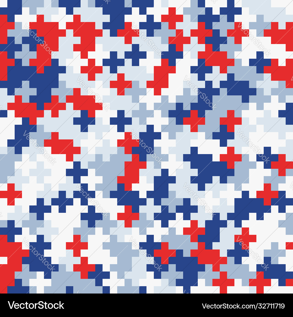 Random colored abstract geometric mosaic pattern Random colored abstract geometric mosaic pattern vector image