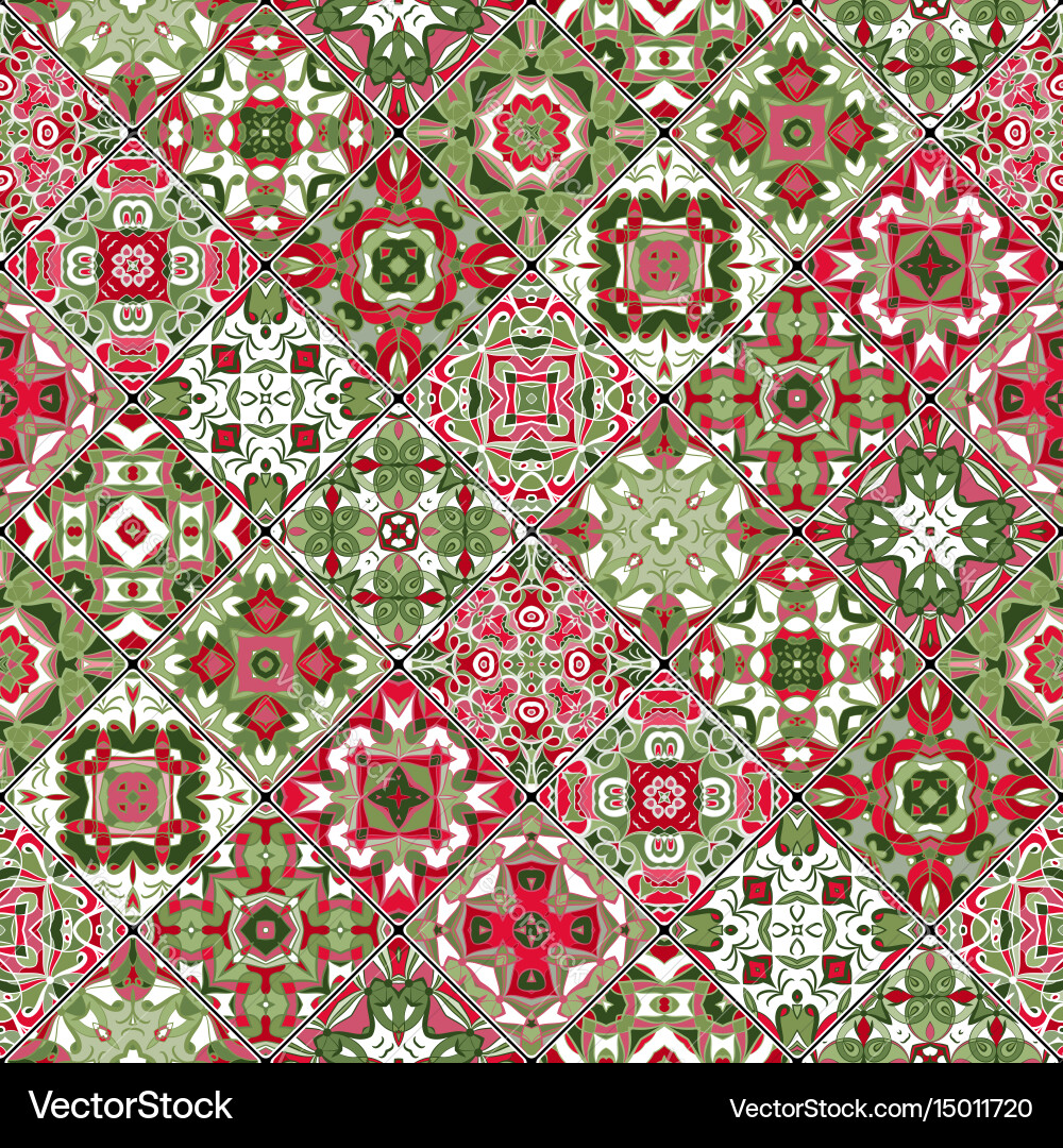 Collection of abstract patterns vector image