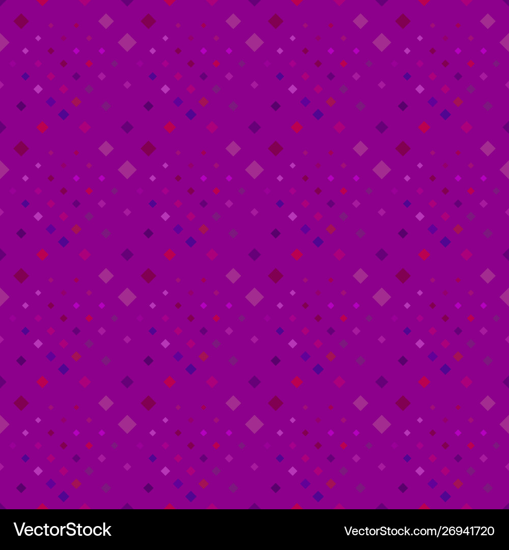 Geometrical seamless violet square pattern Vector Image