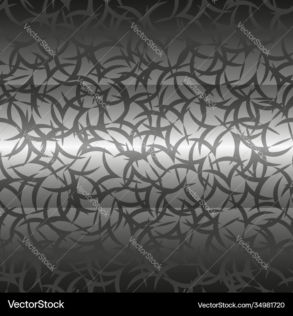 Gray-black abstract seamless pattern with arcs Gray-black abstract seamless pattern with arcs vector image