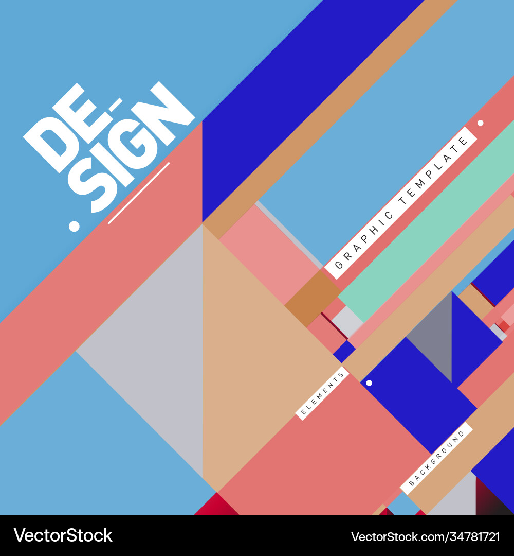 Modern colorful background material design Modern colorful background material design Vector Image