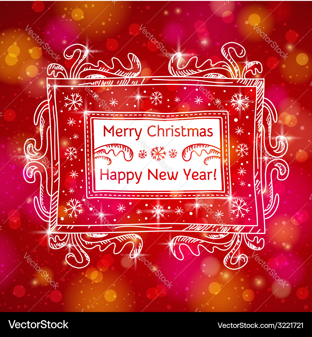 Red brightness background with label text vector image