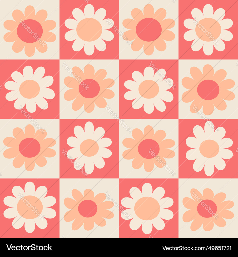 Checkered & Floral Flares main image 1