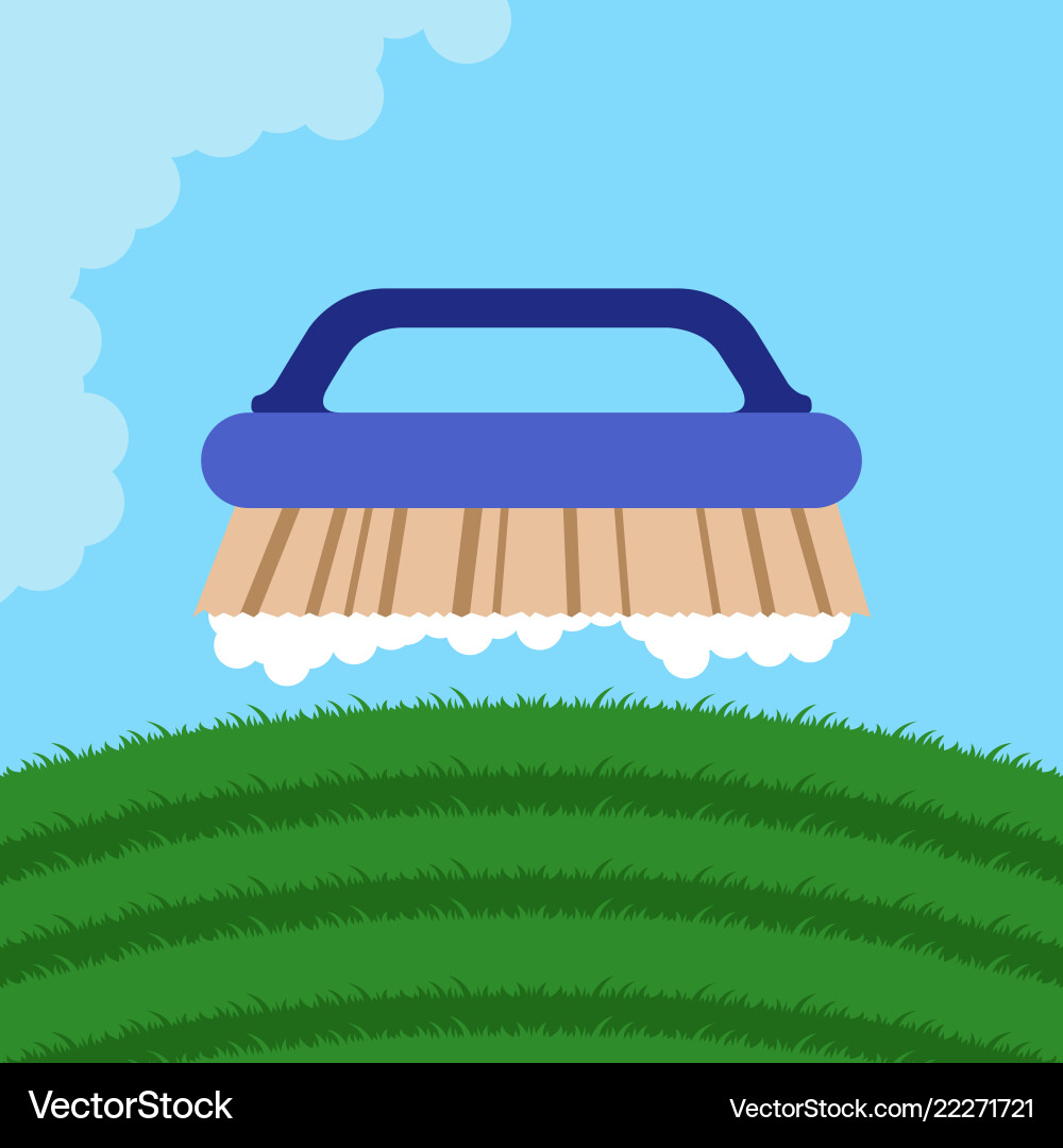 Spring clean concept image Vector Image