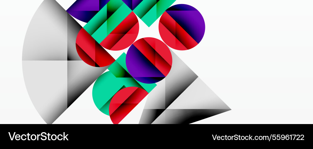 Abstract geometric design with intersecting Abstract geometric design with intersecting vector image