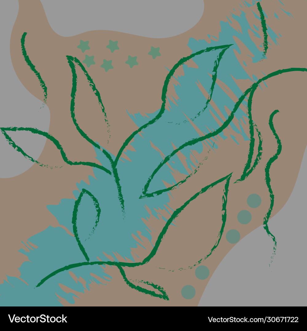 Abstract nature pattern Vector Image