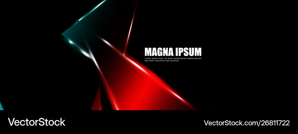 Background a luminous triangle shape design Background a luminous triangle shape design vector image