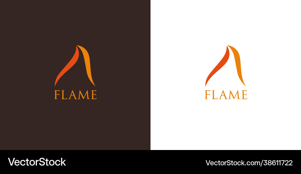 Simple and minimal logo design template Vector Image
