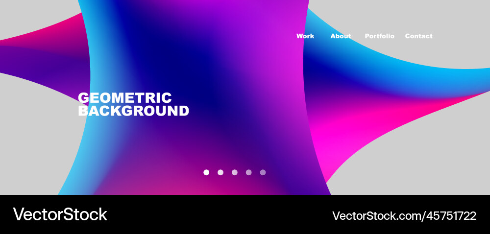 Trendy simple circle gradient abstract background Vector Image