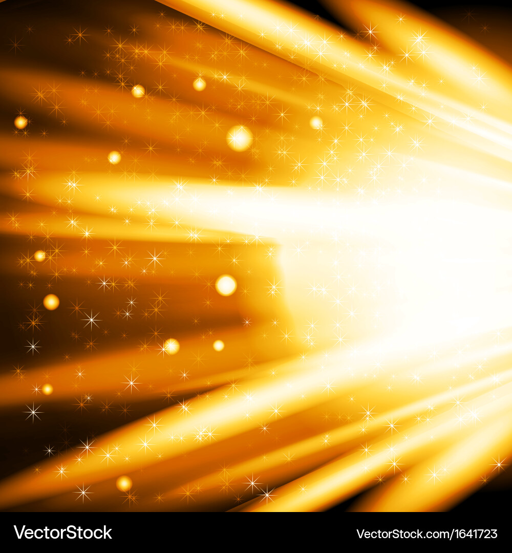Abstract background with colored lines and light vector image