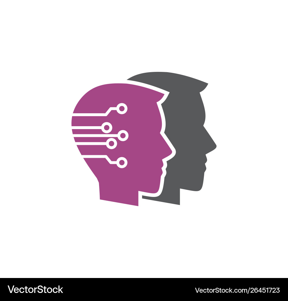 Artificial intelligence ai related icon Artificial intelligence ai related icon vector image