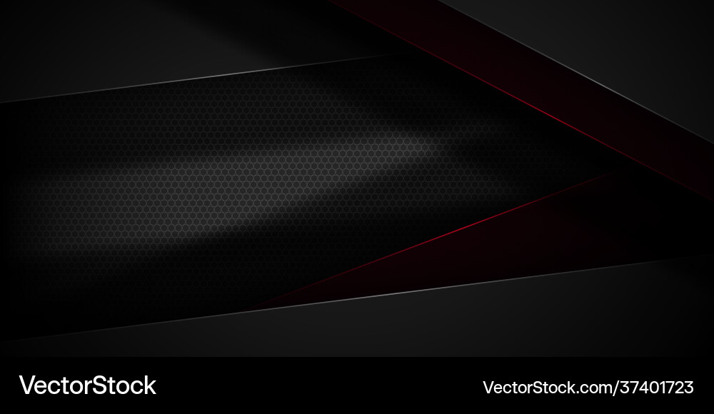 Black abstract background with overlapping Black abstract background with overlapping vector image