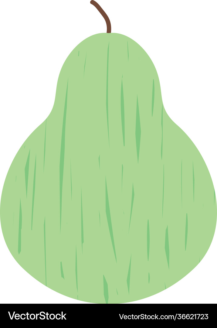 Pear fruit icon Royalty Free Vector Image - VectorStock