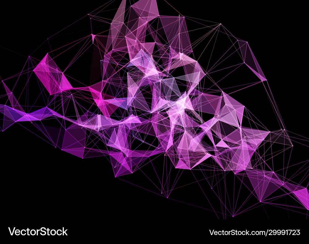 Plexus modern design connections network Vector Image