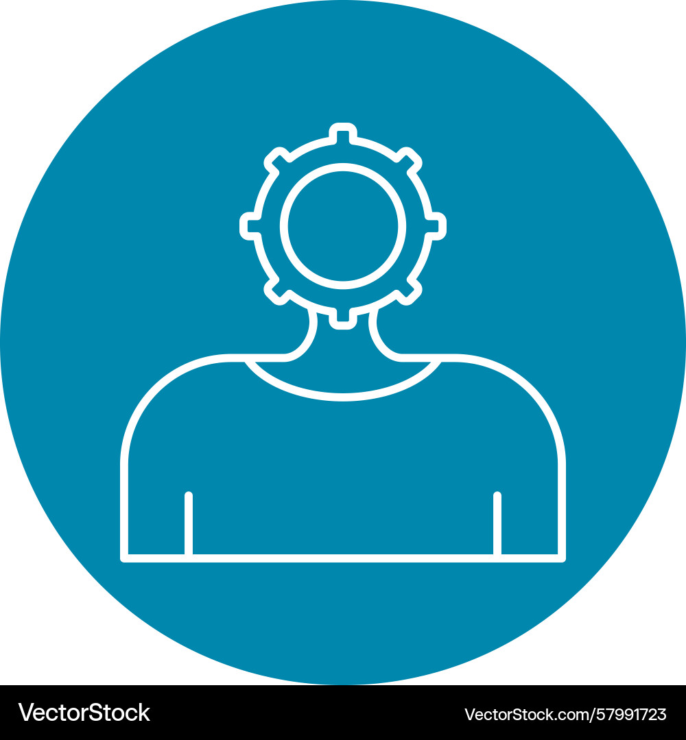 Setting line multi circle Vector Image