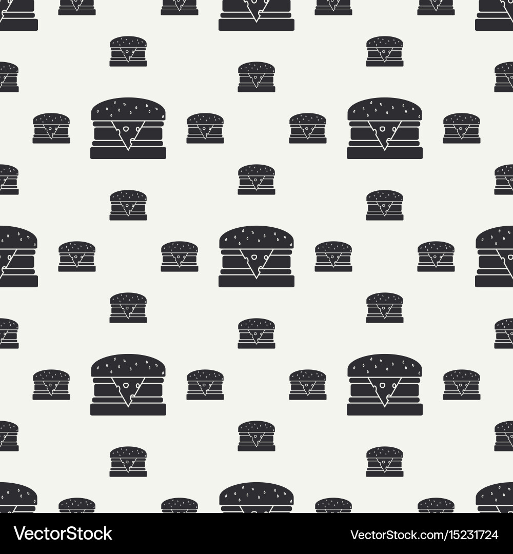 Abstract seamless background pattern in hipster Vector Image