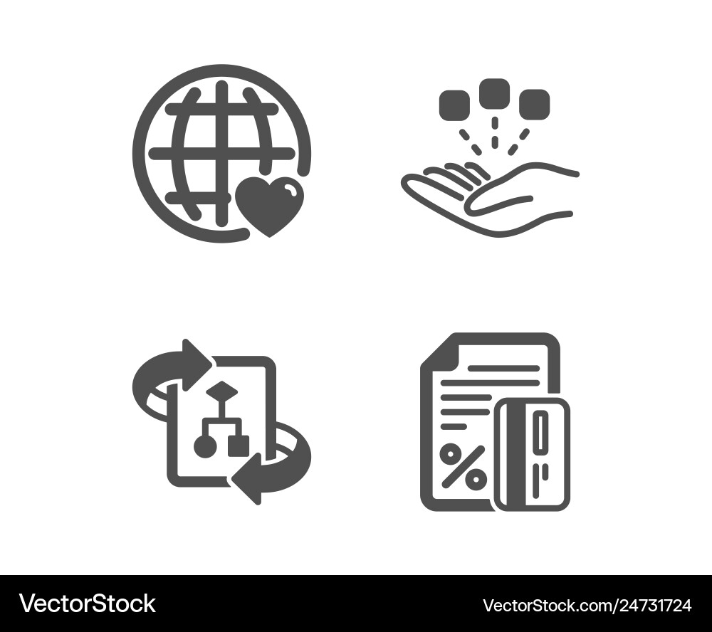 Consolidation technical algorithm Consolidation technical algorithm Vector Image