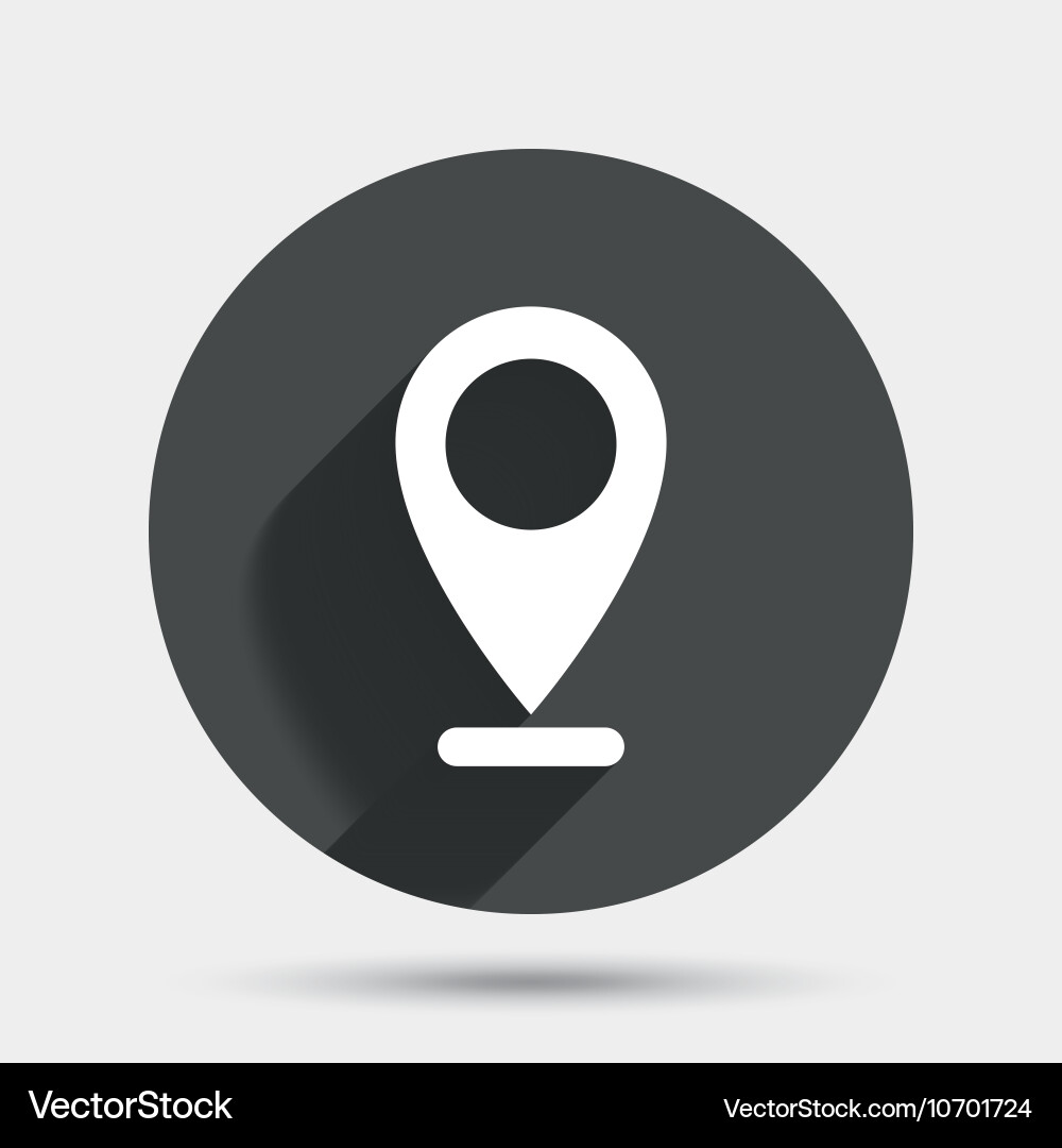 Internet mark icon navigation pointer symbol Vector Image