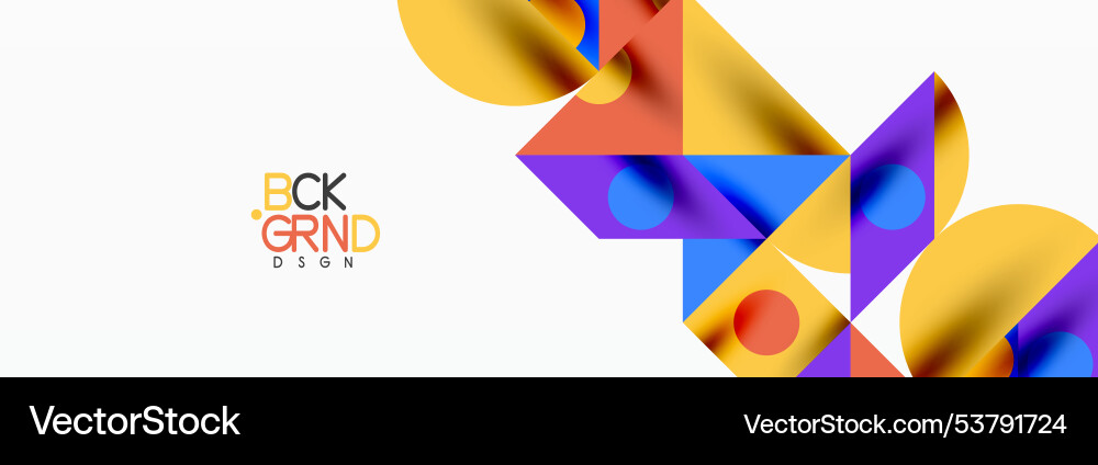 Trendy triangles lines round elements and circles Trendy triangles lines round elements and circles Vector Image