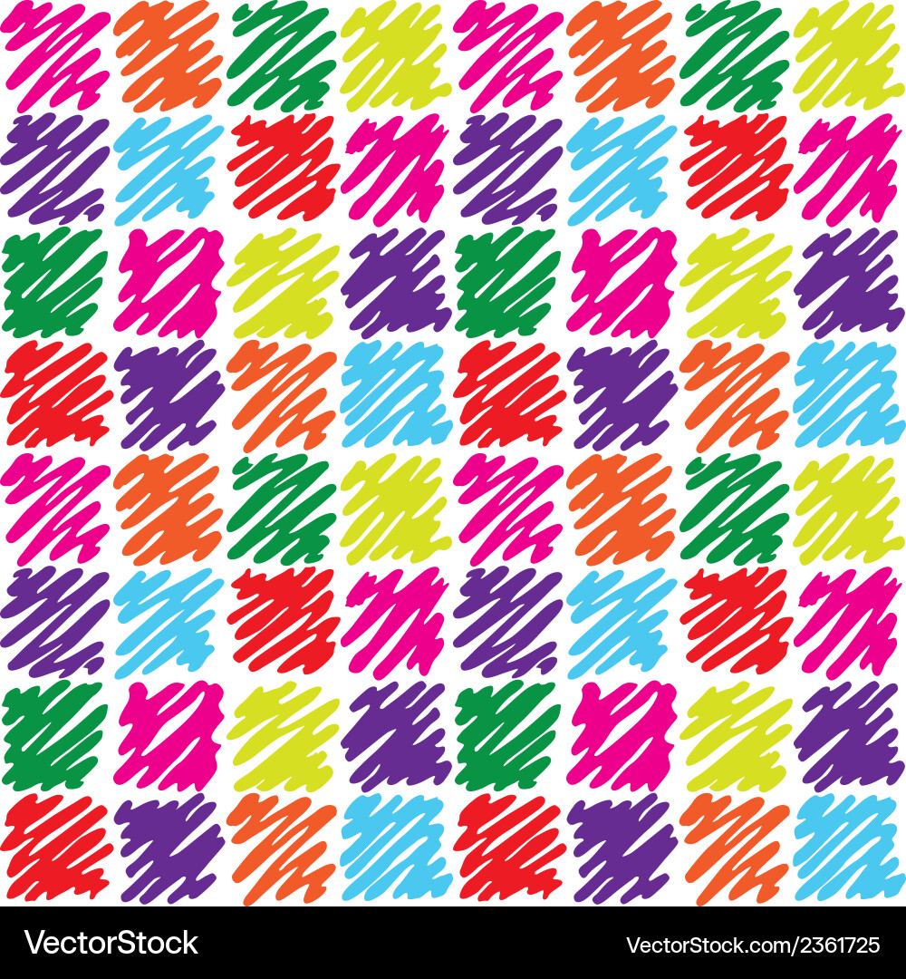 Dashed Square Pattern Vector Image