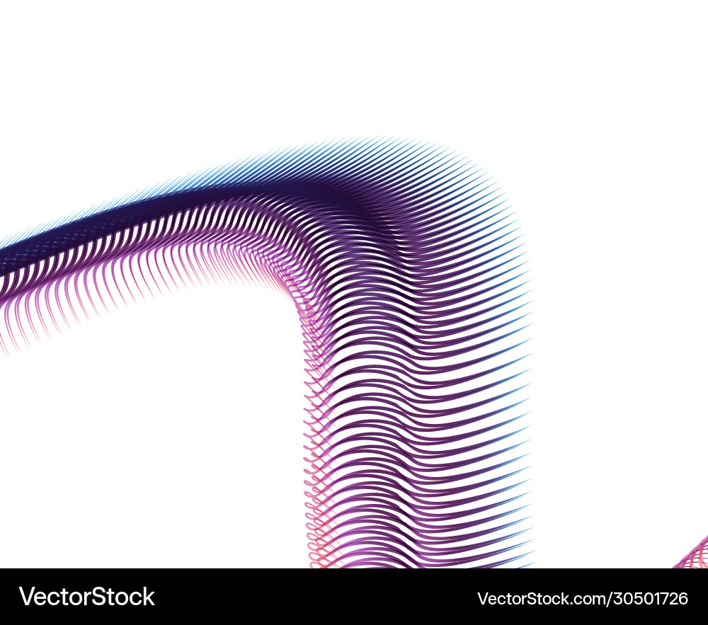 Abstract background blend wave line design Abstract background blend wave line design vector image
