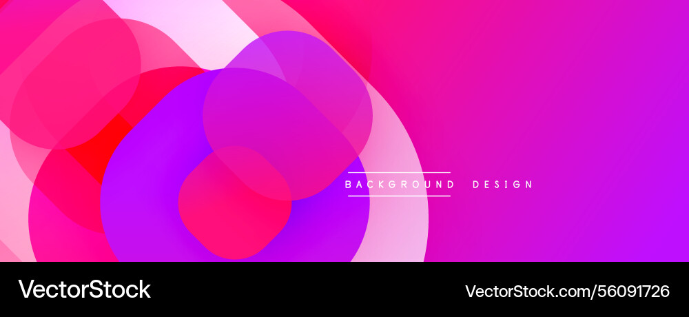 Circular abstract design with overlapping Circular abstract design with overlapping vector image