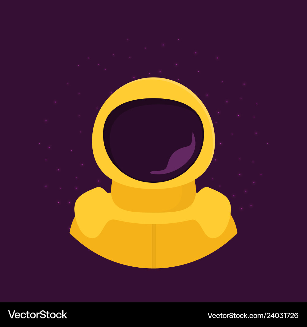 Flat design astronauts float in space Flat design astronauts float in space Vector Image