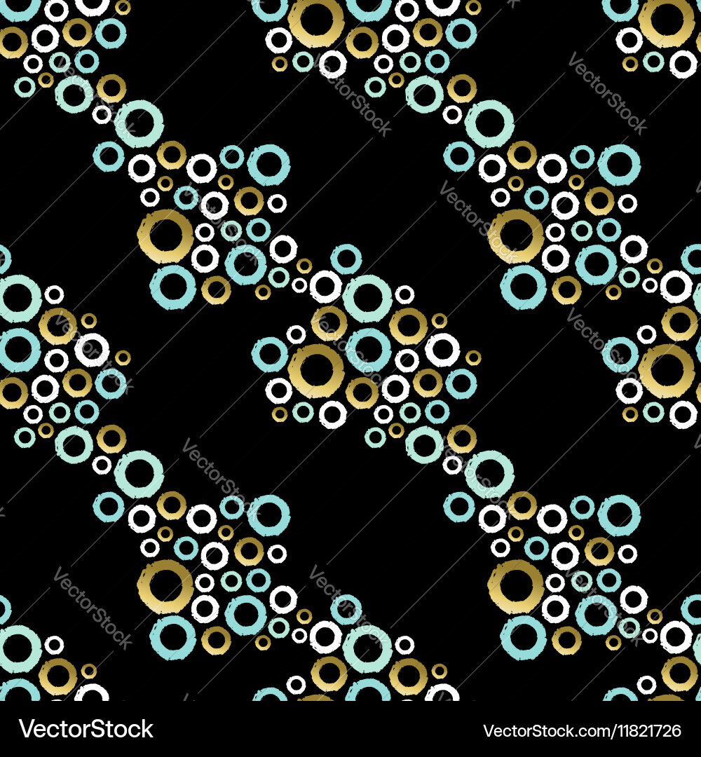Geometric Circle Pattern vector image