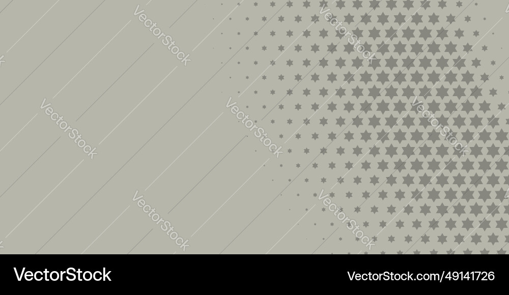 Stars shape two color abstract background Vector Image