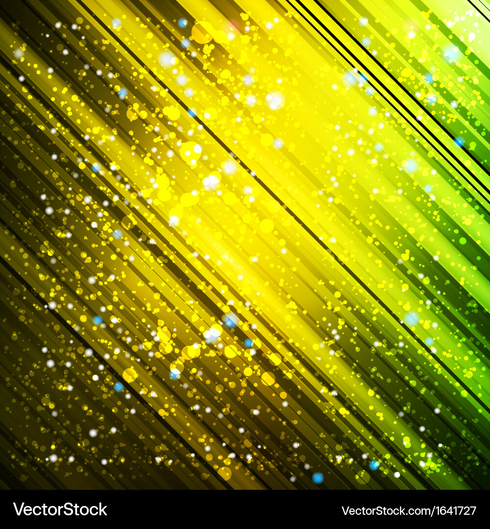 Abstract background with colored lines and light vector image