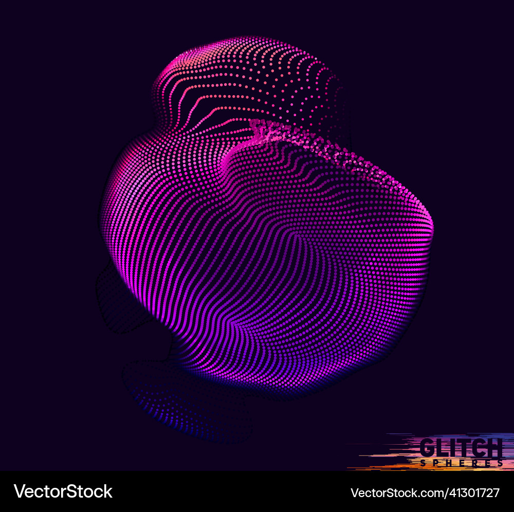 Abstract colorful mesh on dark background Abstract colorful mesh on dark background Vector Image