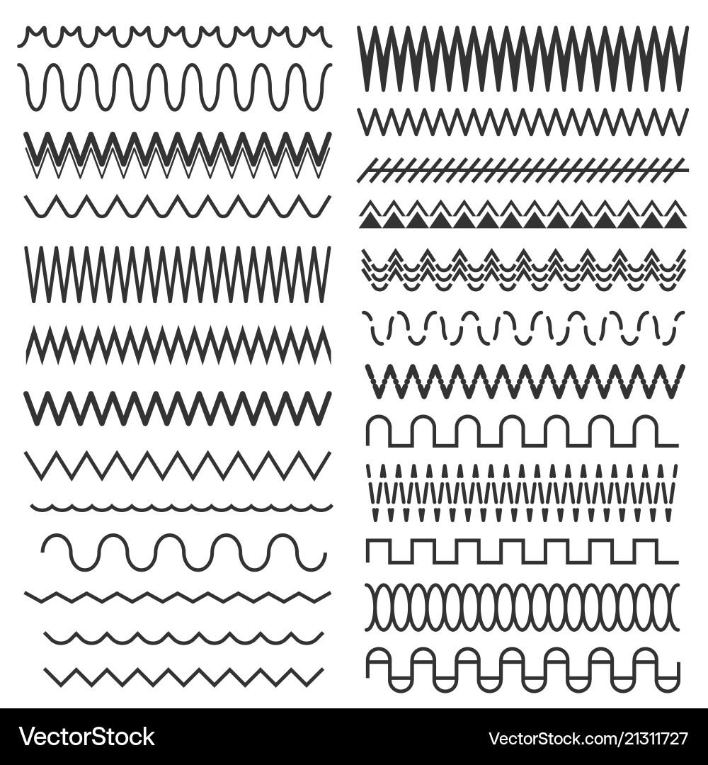Creative of hand drawn line Royalty Free Vector Image