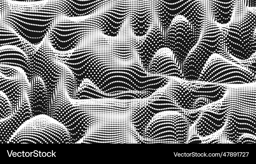 Point wave noise texture abstract dot background Point wave noise texture abstract dot background vector image